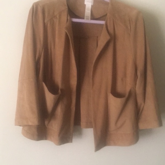 Chicos washable Swede jacket - Picture 1 of 5